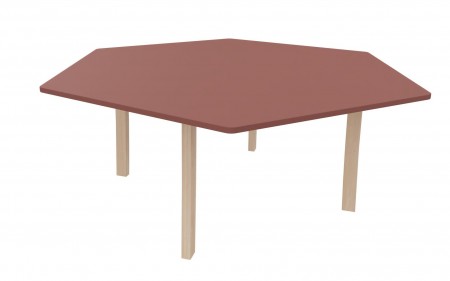 table hexagonale Ø160 k’briol